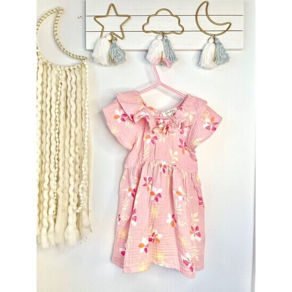 Jessica Simpson Other - ❤️ 3T Jessica Simpson Muslin Floral Summer Spring Dress